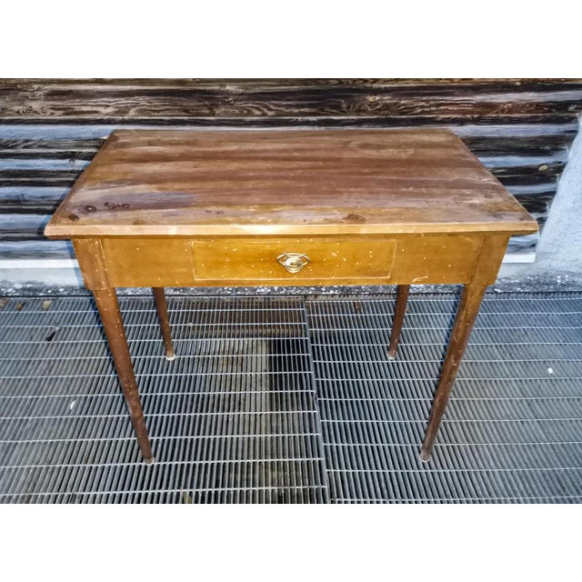 Art Deco Italian One Drawer Console Table For Sale - Image 15 of 18