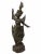 Antique 1920s Carved Khamphi Rosewood Burmese Temple Guardian Statue For Sale - Image 10 of 10