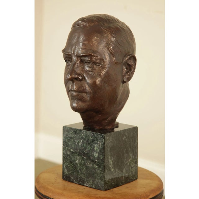 Lawrence Ludtke (American / Texas, 1929-2007), Cast Bronze on Marble Base, Signed 'Ludtke' 1991