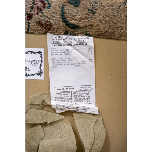 Baker Stately Homes Collection Mahogany Winged Throne Chairs For Sale - Image 17 of 18