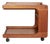 Mid-Cenntury C-Shaped Bar Trolley in Teak by K.T. Møbler, 1960s For Sale