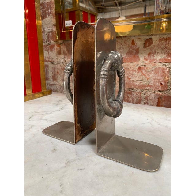 Italian Bookends Made with metal.
