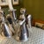 Mid-Century Modern Vintage Los Castillo Silver Plate Angel Candleholder For Sale - Image 3 of 5