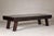 Rustic and Robust Coffee Table with Honeycomb Patterns and Dark Custom Finish For Sale - Image 12 of 12