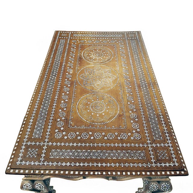 Late 19th Century Inlaid Walnut Desk, Italy For Sale - Image 12 of 17