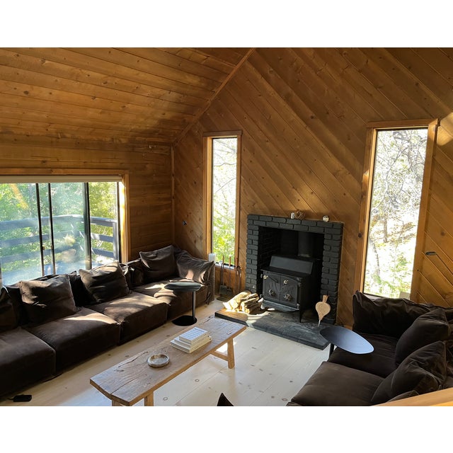 Montauk Jill Sofa, Dark Brown - 150" L For Sale - Image 4 of 7