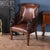 Leather Swan Arm Chair For Sale - Image 13 of 14