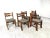 Vintage Brutalist Dining Chairs, 1970s, Set of 6 For Sale - Image 4 of 11