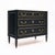 French chest of drawers made of Mahogany wood that has been ebonzied and finished in a lustrous Museum quality finish....
