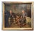 Karl Bauer, Pipe and Spinning Wheel, Oil Painting on Canvas For Sale