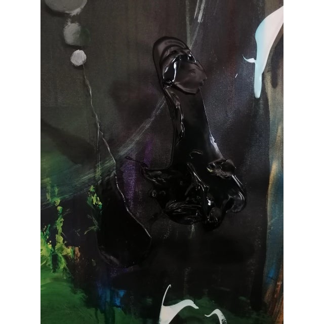 Stefano Mazzolini, Urepen, 2023, Mixed Media on Canvas For Sale - Image 10 of 13