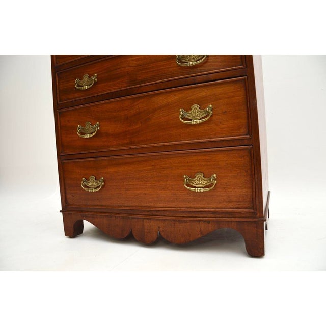 Wood Antique Victorian Chest of Drawers, 1890s For Sale - Image 7 of 8