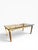 Chinoiserie Raymond Sobota 1990s Faux Goatskin Dining Table For Sale - Image 3 of 11