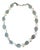 Freshwater, Pearl and Glass Aquamarine Color Beaded Necklace For Sale
