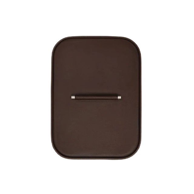 Plato Dark Brown Tray Rectangle No.01 Defne Koz for Uniqka For Sale