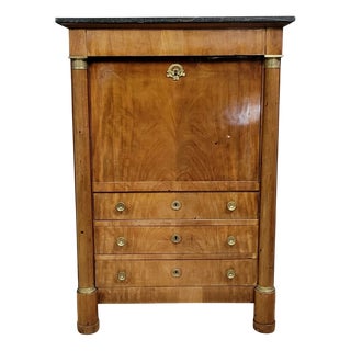 Empire Mahogany Secretary, 1820 For Sale