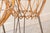 Wood Italian Iron and Bamboo Baskets, 1950s, Set of 2 For Sale - Image 7 of 11