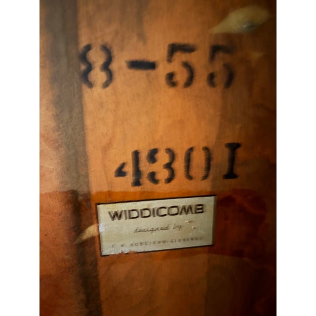 1950s 1950s t.h. Robsjohn Giggings Sabre Legged Extension Dining Table For Sale - Image 5 of 5