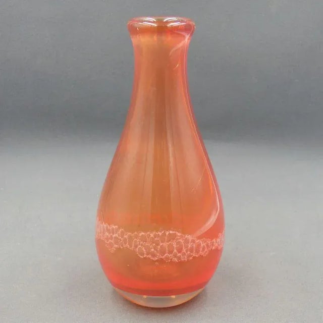 Mid-Century Modern Vase in Glass by Jindra Beránek, 1970s For Sale - Image 3 of 6