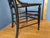 Pressed Back Chair with Leather Seat and Turned Parts For Sale - Image 11 of 18