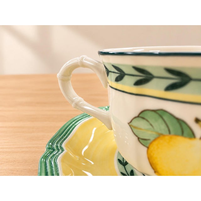 Villeroy & Boch French Garden Fleurence Tea Cup and Saucer Set, Service ...