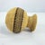 Tan Early 20th Century Zulu Miniature Herb Basket with Lid South Africa MATTER COLLECTION For Sale - Image 8 of 8