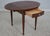 Ethan Allen Ethan Allen Figural Mahogany Pembroke Style Lamp Table For Sale - Image 4 of 12