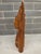 1950s Mid-Century Balinese Art Deco Crowned Legong Dancer Bust in Premium Hardwood For Sale - Image 5 of 12