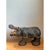 Vintage Boho Slab Built Ceramic Hippo For Sale - Image 9 of 12