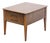 Broyhill Furniture Solid Walnut MCM Mid-Century Modern 20" Accent End Table For Sale