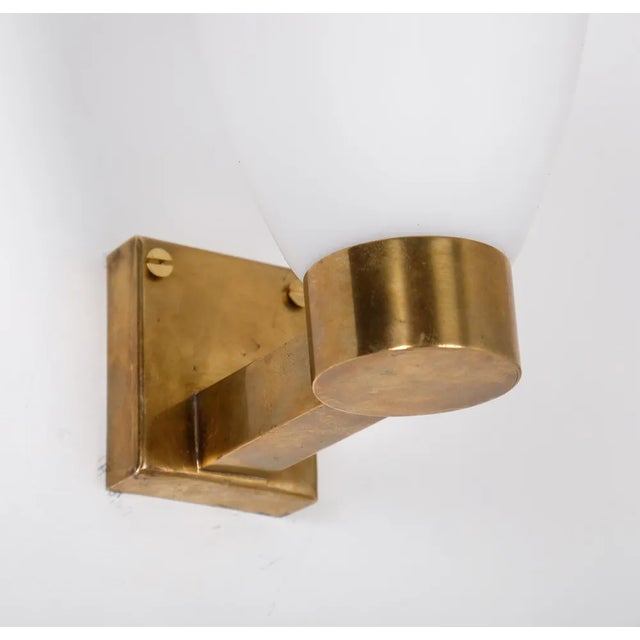 Gold Swedish Wall Lamps, 1960s, Set of 2 For Sale - Image 8 of 10