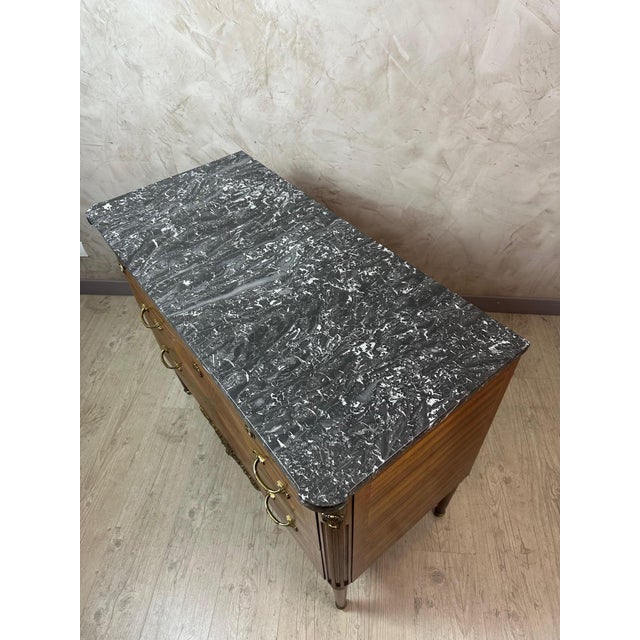 Vintage Louis XVI Style Commode, 1940s For Sale - Image 3 of 14