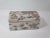 This is a vintage Chinese porcelain rectangular keepsake box . It is hand painted and decorated with a large phoenix bird...
