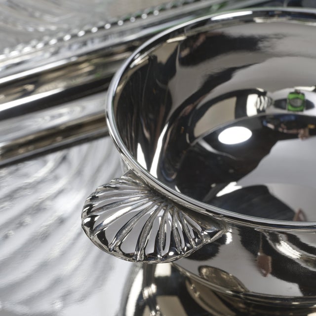 Eden Roc Brass Condiment Bowl For Sale - Image 4 of 5