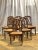 19th Century 19th Century Antique French Napoleanic III Set of 6 Dining Chairs With Serpent Backs For Sale - Image 5 of 5