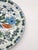 Vintage Imari Ware Japan 10" Porcelain Plate With Blue and Green Paradise Bird Design and Gold Rim For Sale - Image 6 of 9