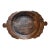 Antique Wooden Parat Dough Kneading Bowl For Sale