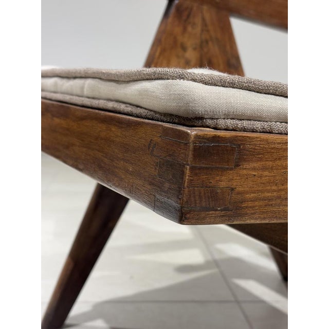 Easy Armchair by Pierre Jeanneret, 1952 For Sale - Image 11 of 12