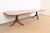 An exceptional Georgian or Regency style double pedestal extension dining table By Henredon USA, Late 20th Century...