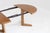 Mid-Century Modern Vintage Danish Round Extendable Dining Table, 1960s For Sale - Image 3 of 8