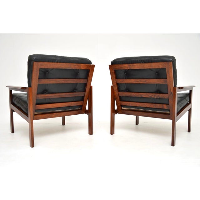 Vintage Danish Capella Armchairs from Illum Wikkelsø, 1960s, Set of 2 For Sale - Image 6 of 12