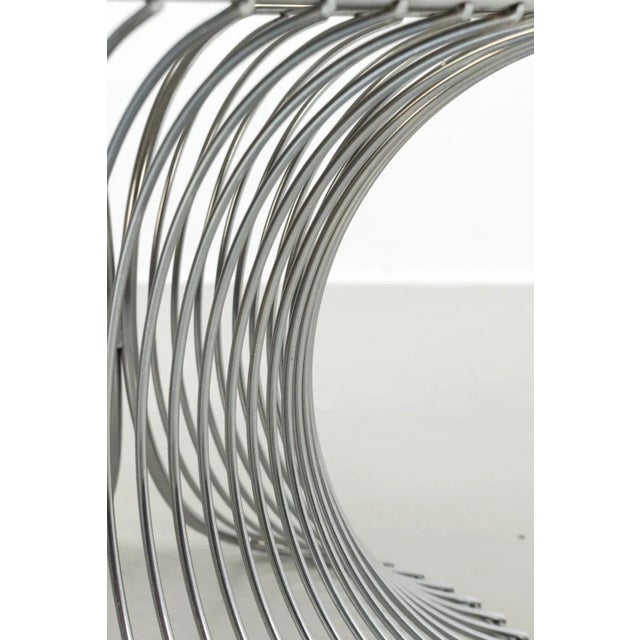 Vintage Wireframe Coffee Table For Sale - Image 6 of 10