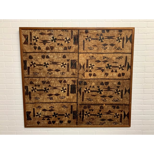 South Pacific Bark Cloth Design For Sale - Image 13 of 13