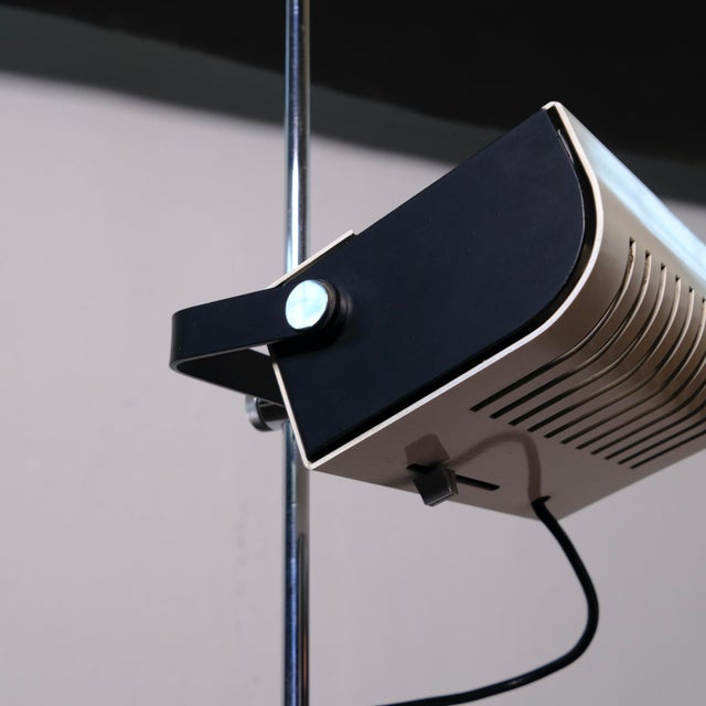 Beige Minimalist Floor Lamp, 1960s For Sale - Image 8 of 15