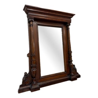 Antique Gründerzeit Decorative Mirror For Sale
