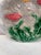 Gien French Majolica Poppies & Butterfly Plate Gien, Circa 1880 For Sale - Image 4 of 5