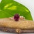 2.4Ct Pink Tourmaline Ring With Natural Diamonds Accents: Solid 14k Gold, Size 6.75 For Sale - Image 4 of 8