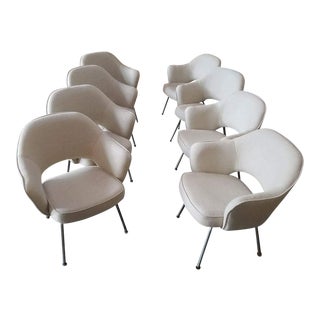 Saarinen for Knoll Executive Armchairs - Set of 6 For Sale