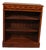 Open Bookcase in Mahogany with Inlays For Sale