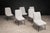 Metal Set of Six Dining Chairs in Metal and Boucle by Carlo Hauner, Brazil, 1950s For Sale - Image 7 of 15